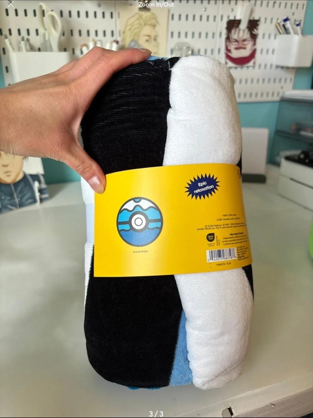 Target x Pokémon ultimate beach towel dive ball